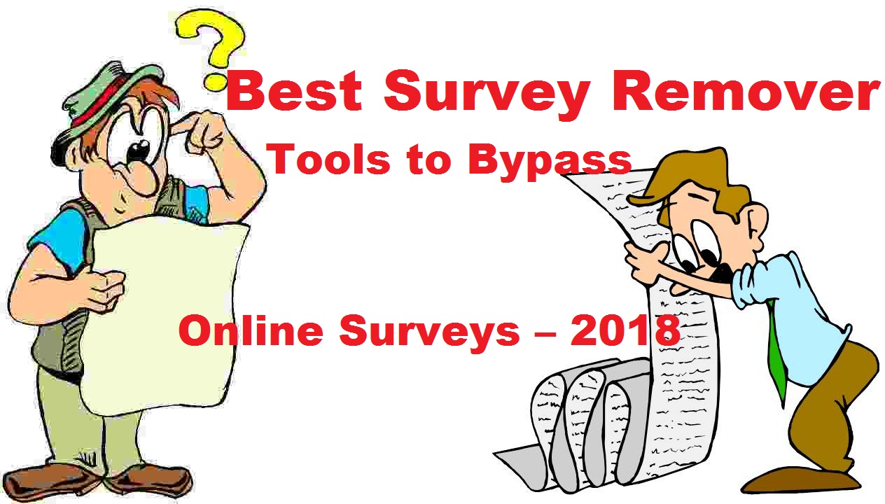 free download survey remover tool